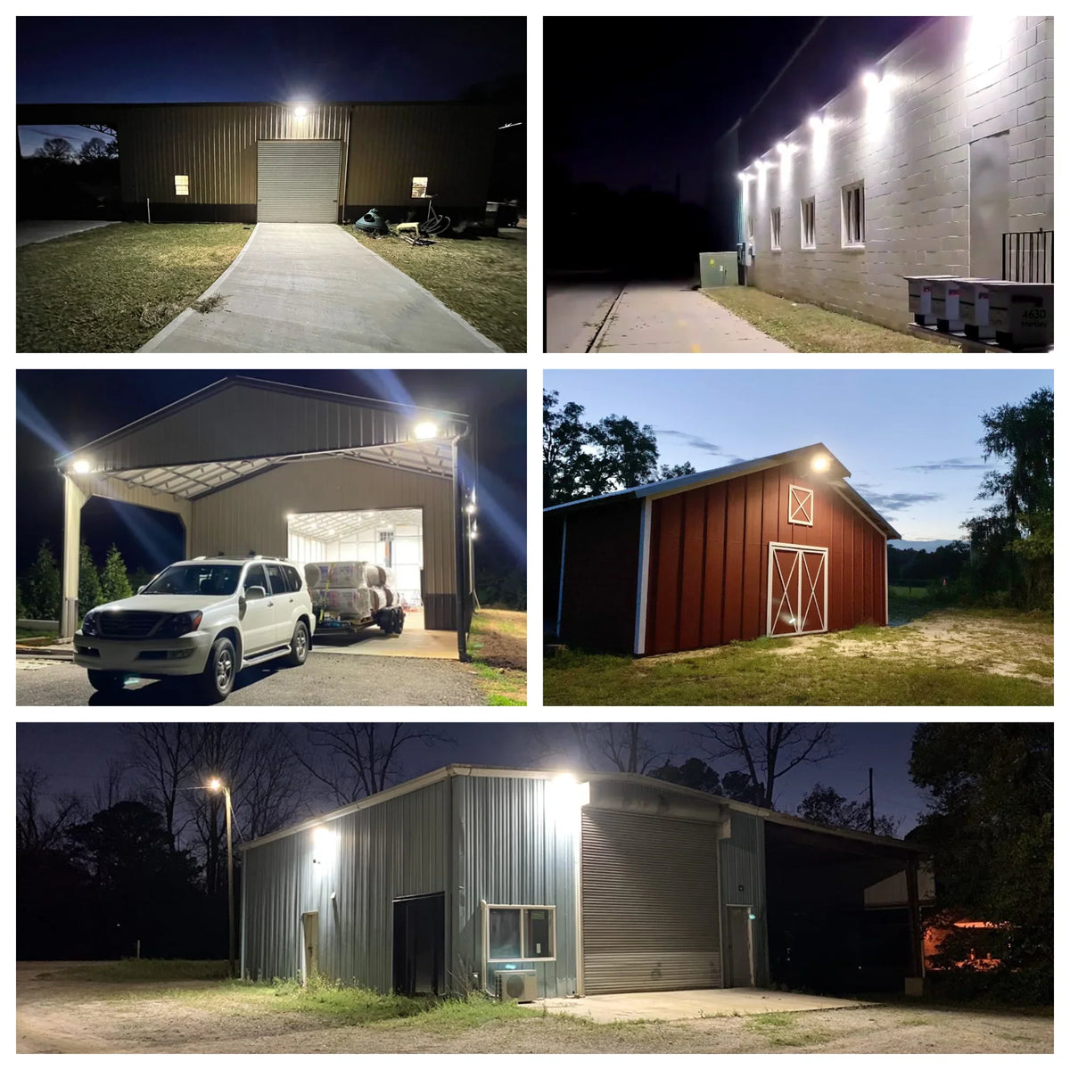 100-277VAC, LED 5000K, Outdoor Wall Weather 40W Light, Pack 5000 Lumens, Resistant, , UL/DLC Antec IP65