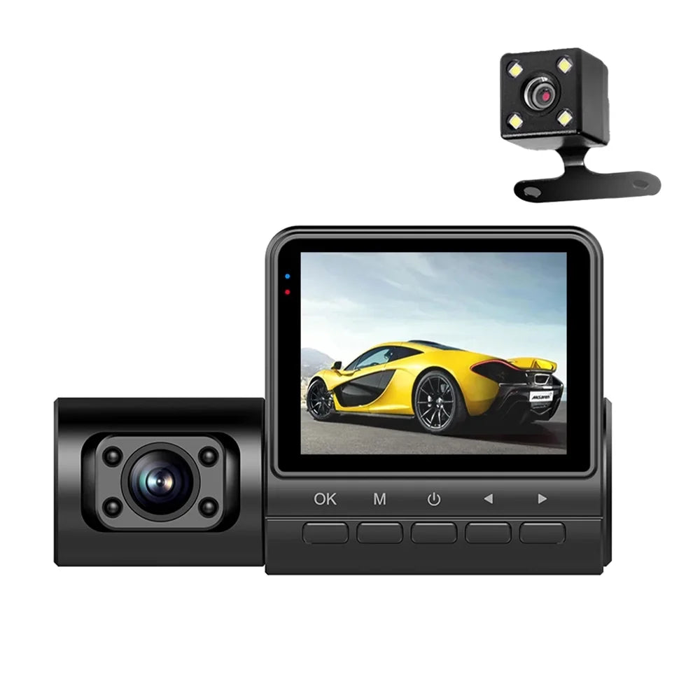 Dash DVR DVR Inch Camera 1080P Cam 3-Lens Camera,Inside Inside Screen Dash Nebublu 3-Lens Camera Dash Rear 2 Rear 3-Lens Support DVR Pinnaco Inch Dash 1080P 1080P Camera Dashcam