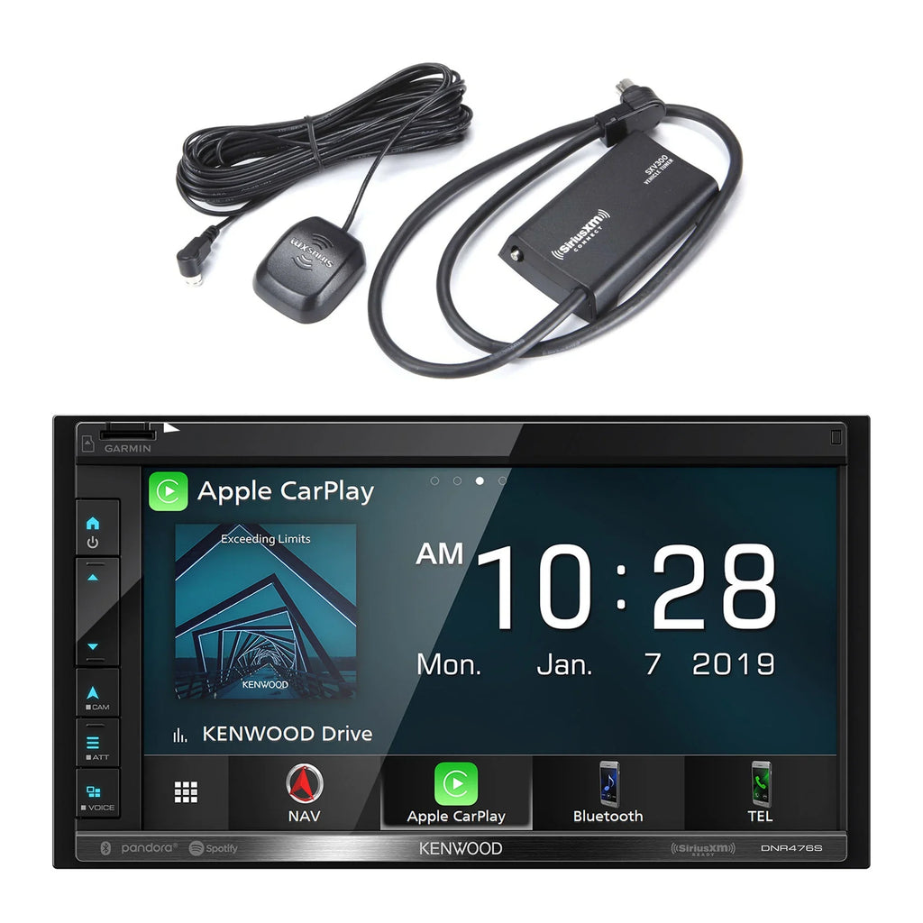 Receiver SiriusXM Kenwood DNR476S SXV300V1 Tuner with Digital Multimedia/Navigation