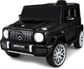 6 Car Electric Ages Volts, Black Trax Kid Ride-On Kids Toy, AMG 3-5 Mercedes Years, Benz G63