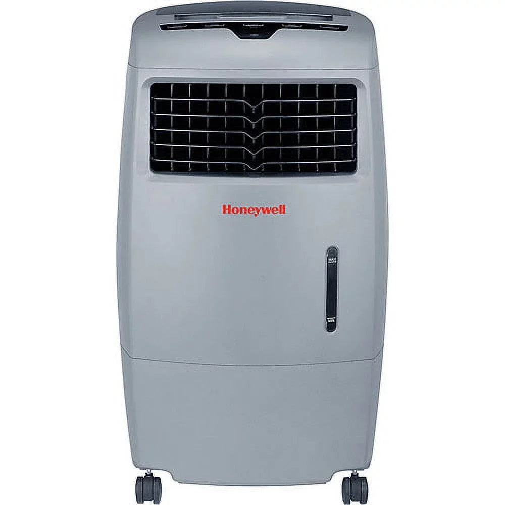 Fan Control, Compartment Ice Cooler & Outdoor & Remote CO25AE, Evaporative Gray Portable 500-694CFM with Indoor Honeywell Humidifier,
