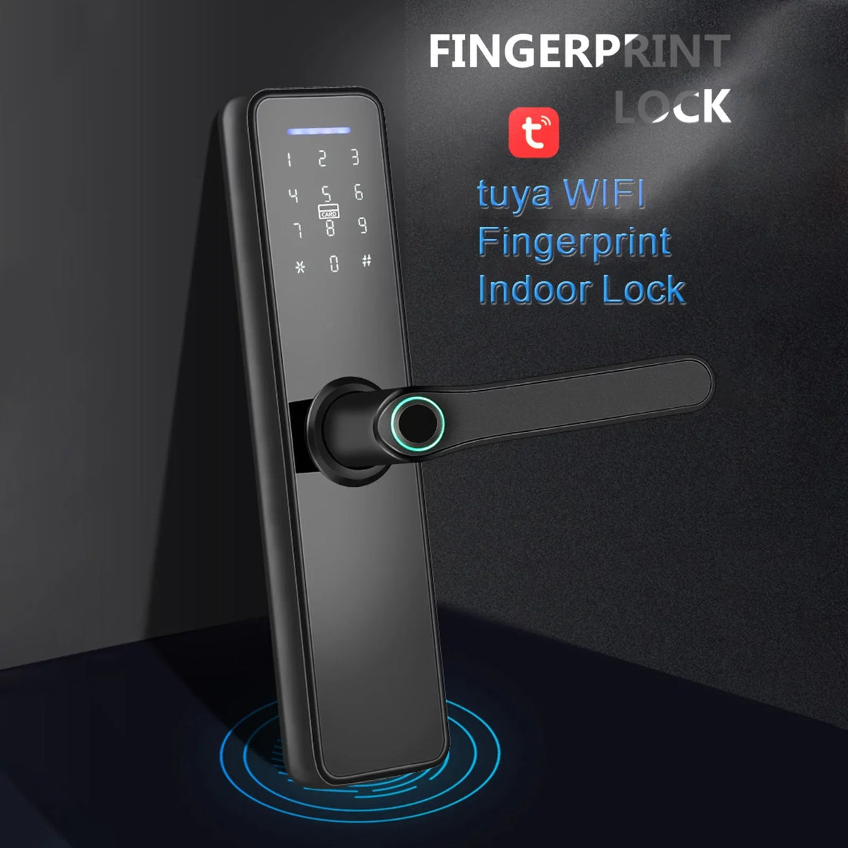 Door Mechanical Keypad & Secure for Key Lock Smart WAFU Fingerprint Touchscreen Office