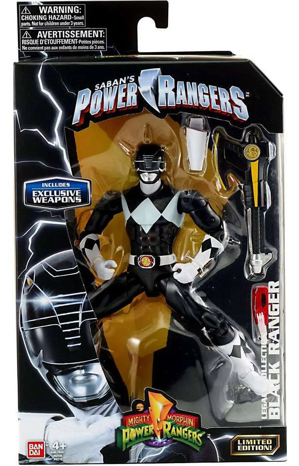 Legacy, Rangers Bandai Black Ranger - Power Mighty Morphin