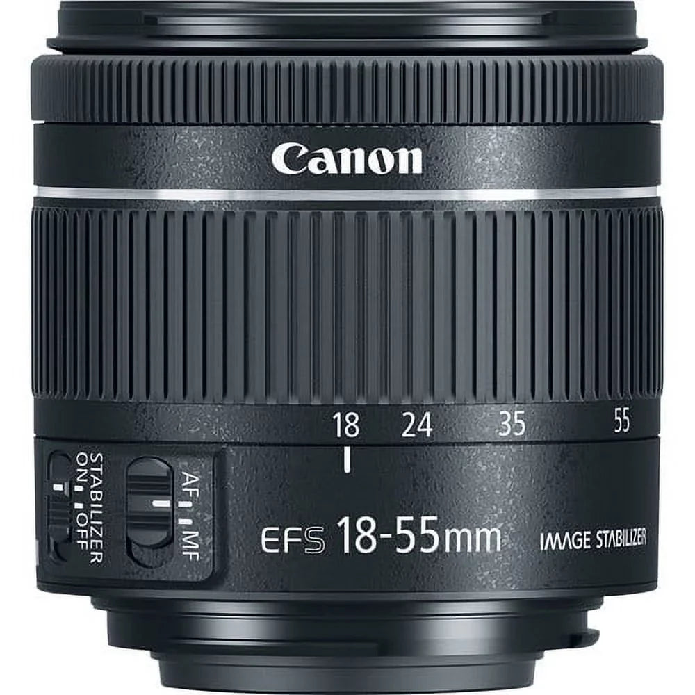 4000D/Rebel Cards w/Canon Zoom DSLR 18-55mm Lens+420-800mm Canon Zoom T100 (24PC) HD F/3.5-5.6 EOS EF-S Telephoto Camera lens+case+128Memory