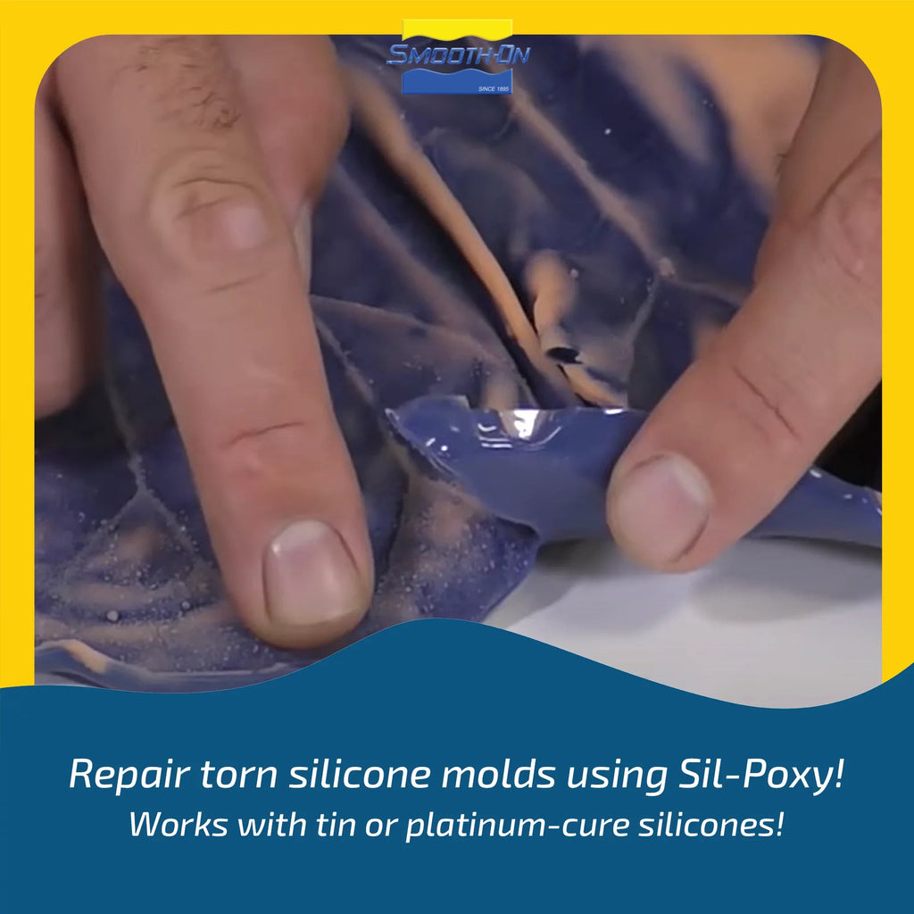 '- 3 - Rubber Tube Silicone SIL-Poxy Ounce Adhesive