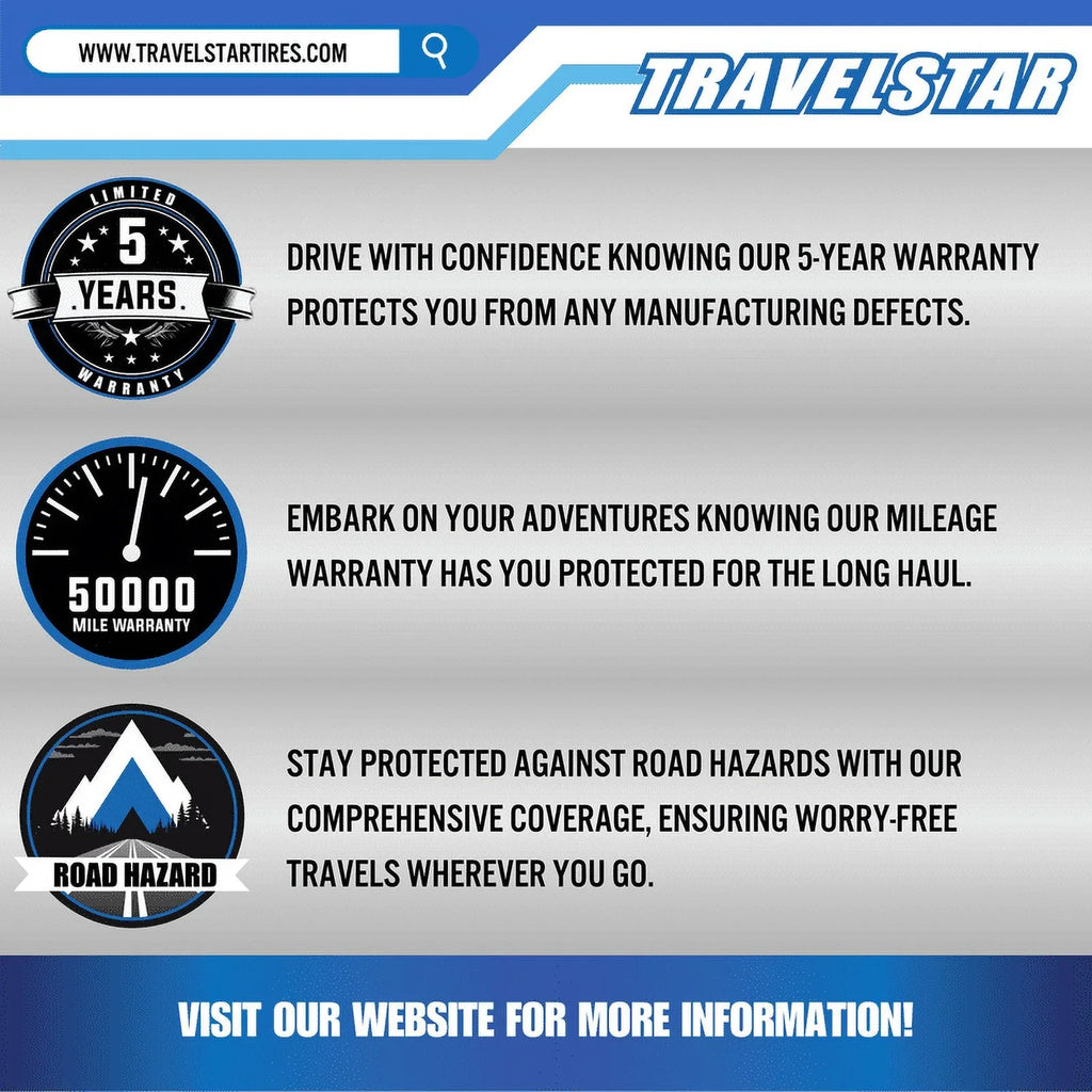 EcoPath Season All Truck Travelstar Tire Light H/T LT235/85R16 E 120/116R