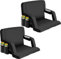 Waterproof, Picnic Thicker, AiYCHEN Events, Extra Sporting for Camping, and Beaches, Stadium - Bleachers Sturdy for Wide Seat, Seating Reclining 25-Inch and Chair