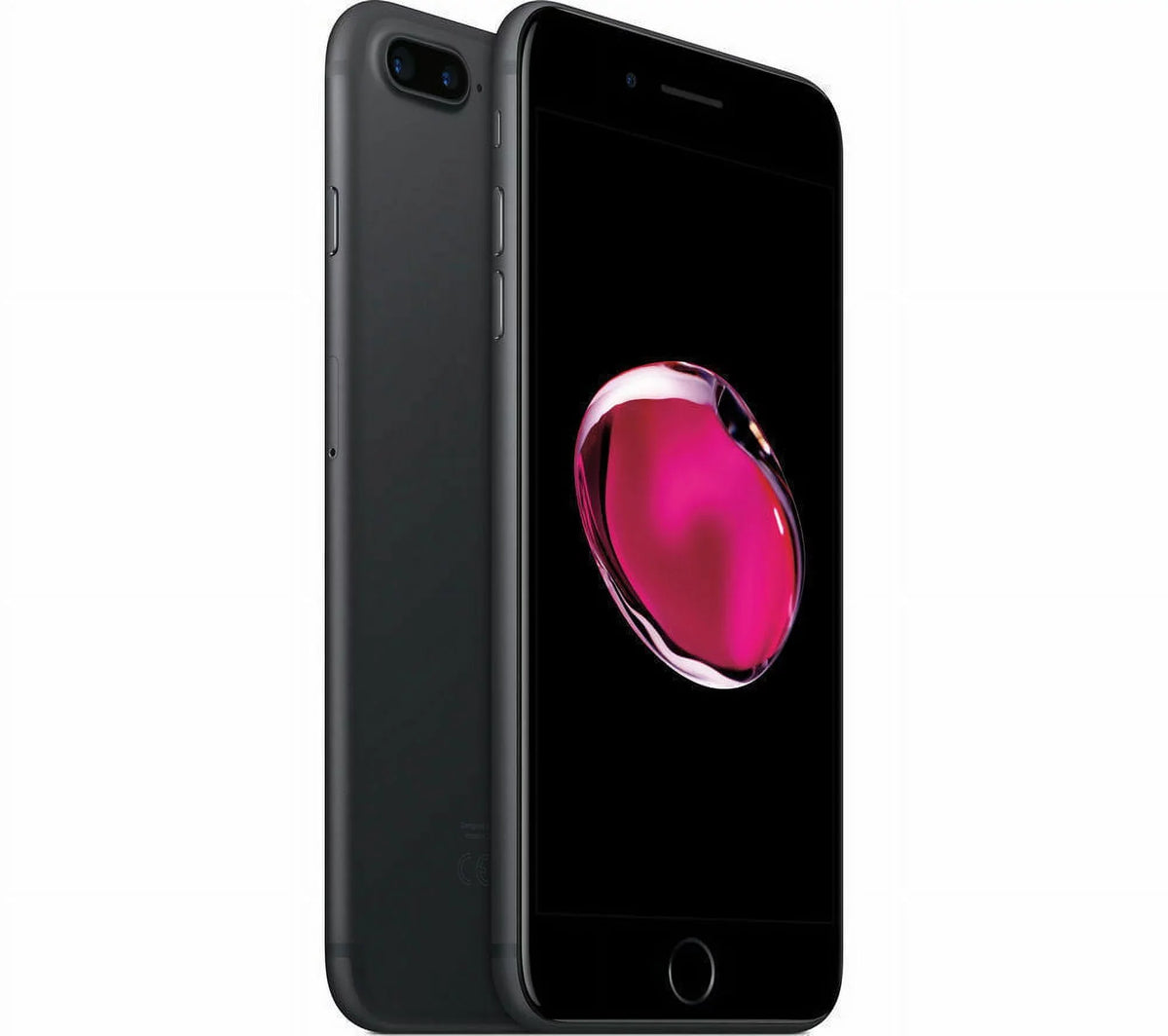 Apple A1661 Unlocked) iPhone Matte (Used A+) - (Fully Plus 128GB 7 Black