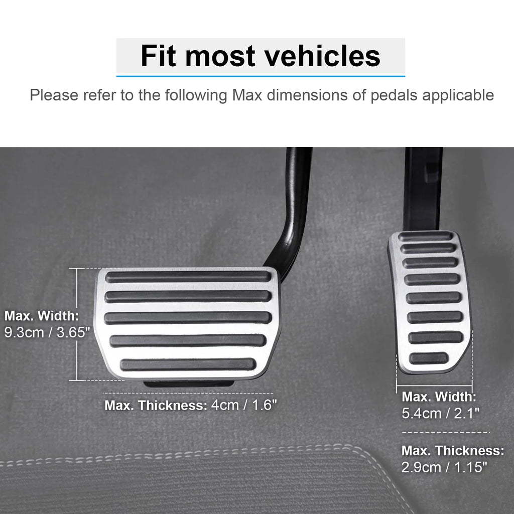 Drivers Short Pedal Black for Adjustable Brake Angle, and Cars Driving DriFeez and Length Extenders Gas People