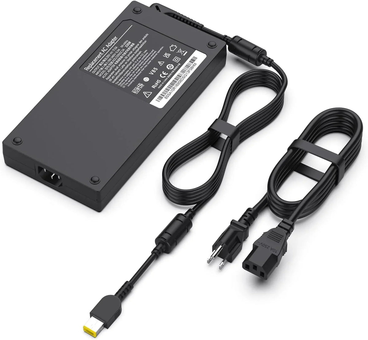 AC Y9000K ADL230NLC3A Y7000 Y520 01FR046 Legion R720 Adapter Y92, 11.5A for 230w Y7000P PN: 20V Lenovo Y520-15
