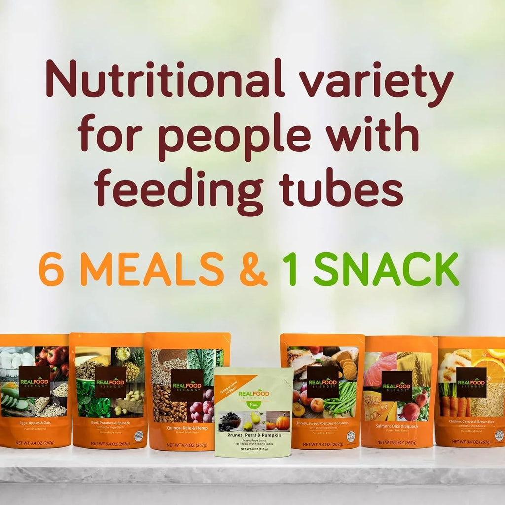 Food Pack - for Variety Real 12) Fed People Meals Tube 9.4 Pouch - of (Pack - Oz Blends