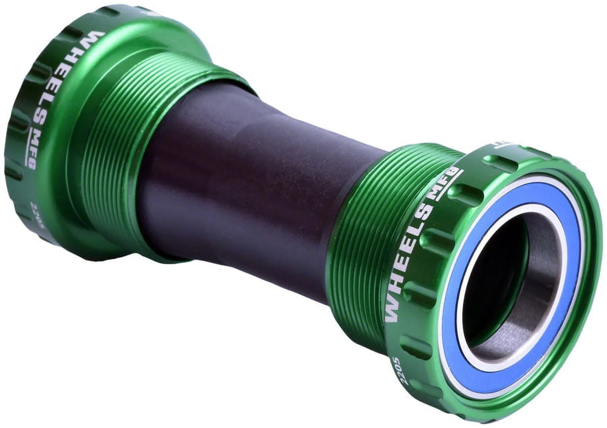 BSA - Wheels Bracket II Bottom Manufacturing Shimano Spindle, 3, ABEC Hollowtech Green