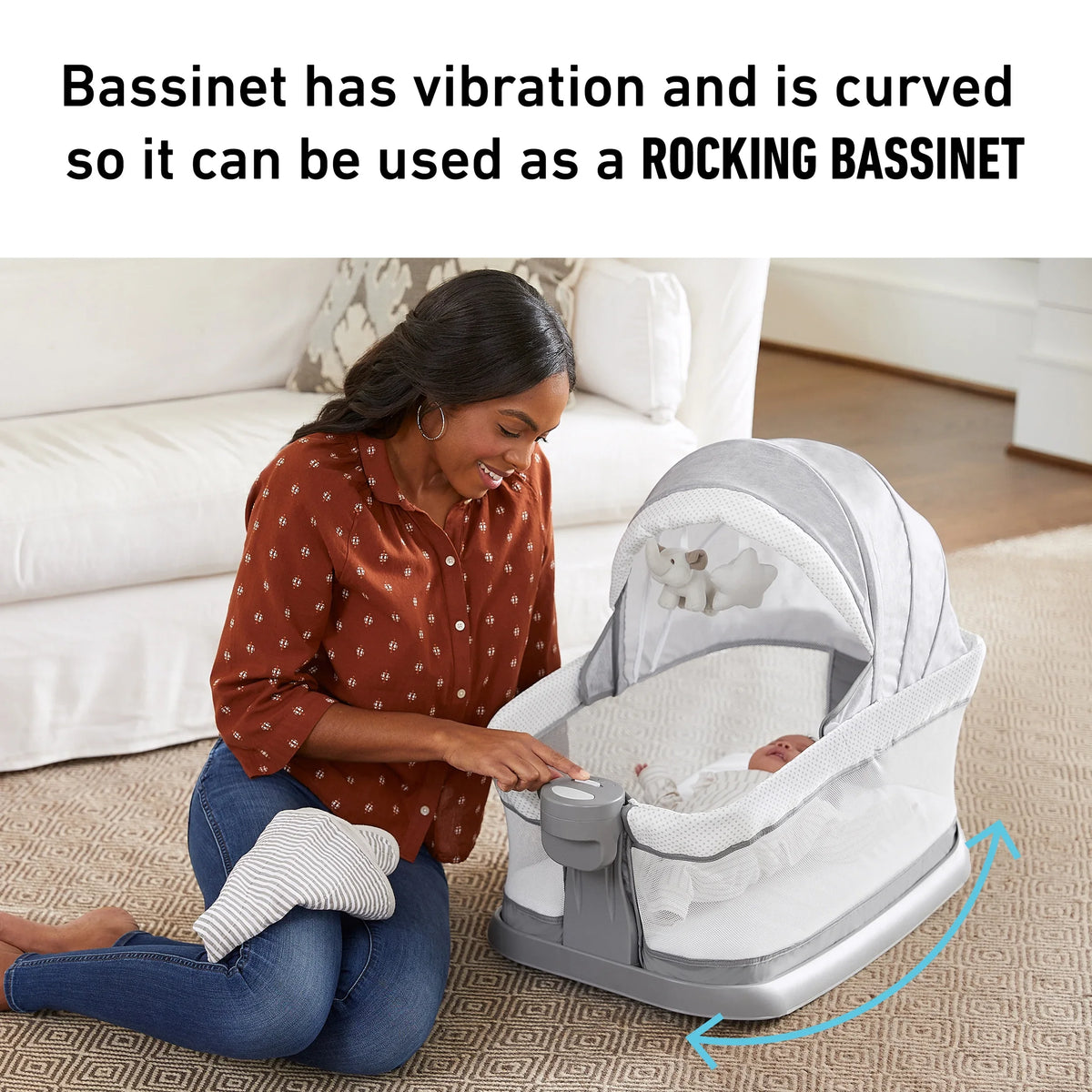 Play Flat Playard,Grey, Deluxe Pack Unisex Bassinet 'n Graco Day2Dream