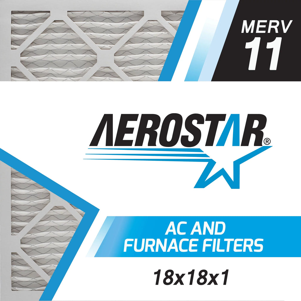 of Aerostar 18x18x1 6 Furnace 11, MERV Filter Box - and Air AC by